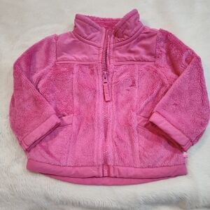 Place Pink Fleece Baby Zip Up Jacket
